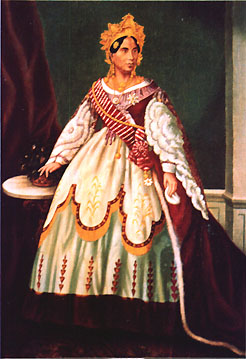 Rasoherina (règne du 11 mai 1863 à 2 avril 1868) épouse de Radama II