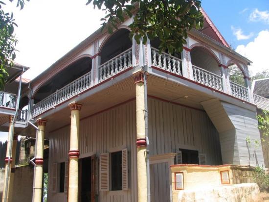 Résidence de Ranavalona construite par Jean Laborde à Ambohimanga